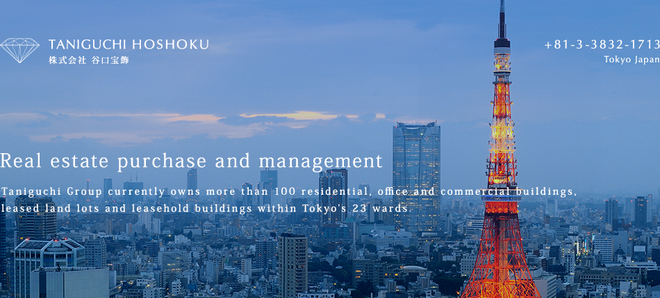 TANIGUCHI HOSHOKU/+81-3-3832-1713 Tokyo Japan