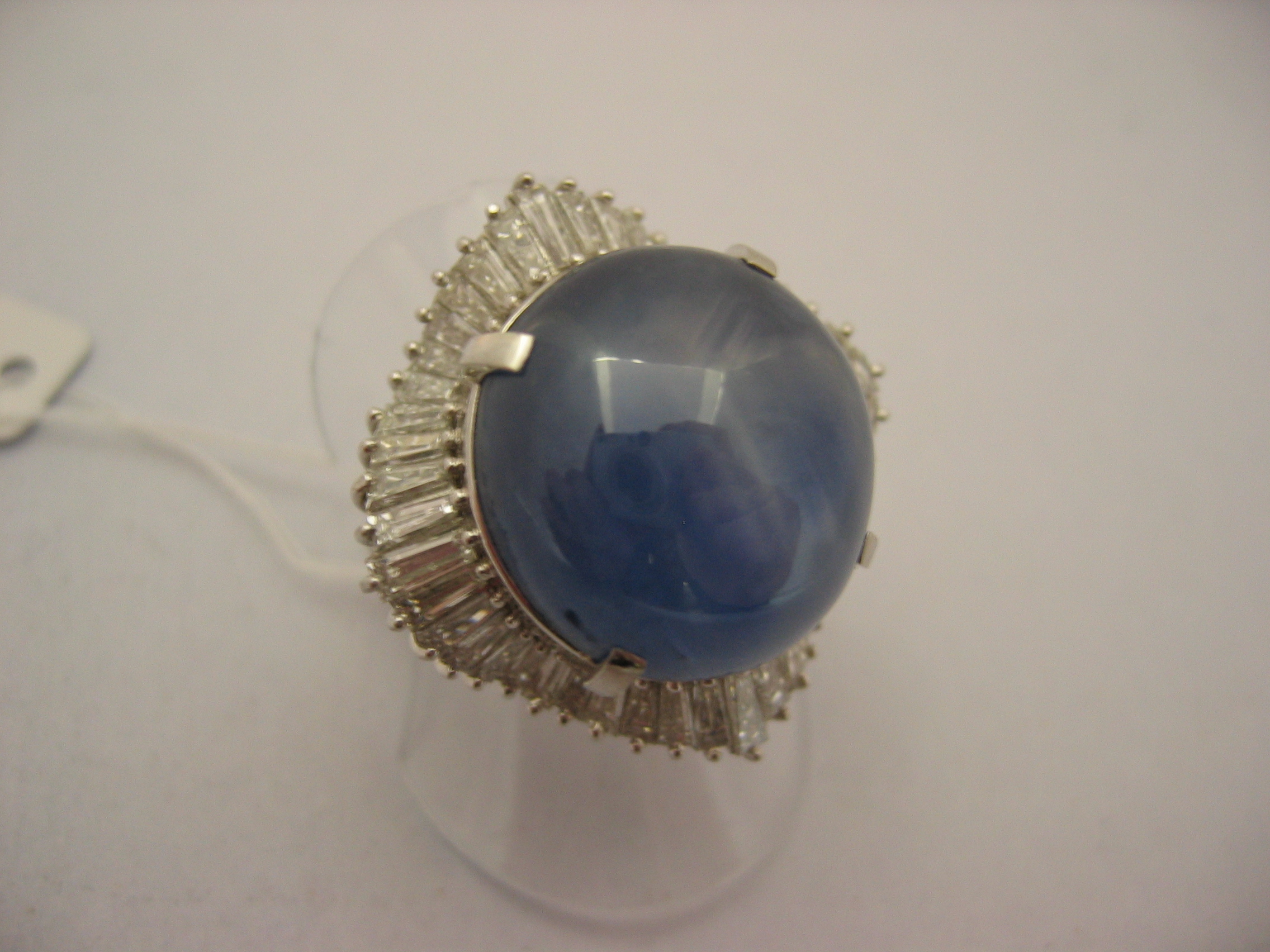ring star sapphire PT