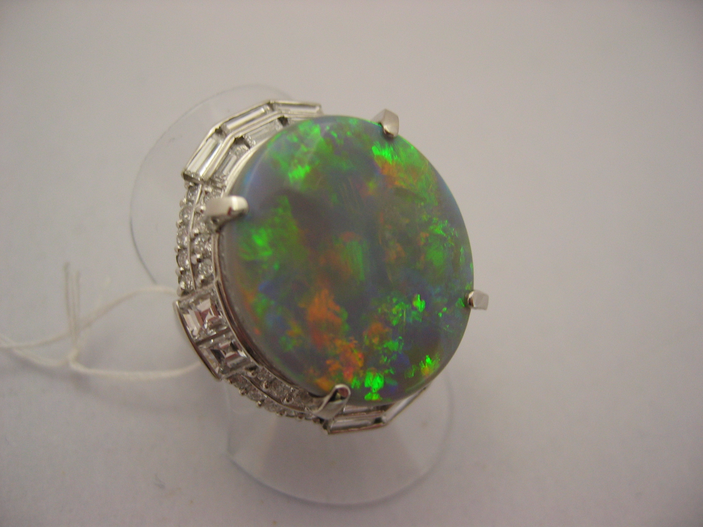 ring black opal PT