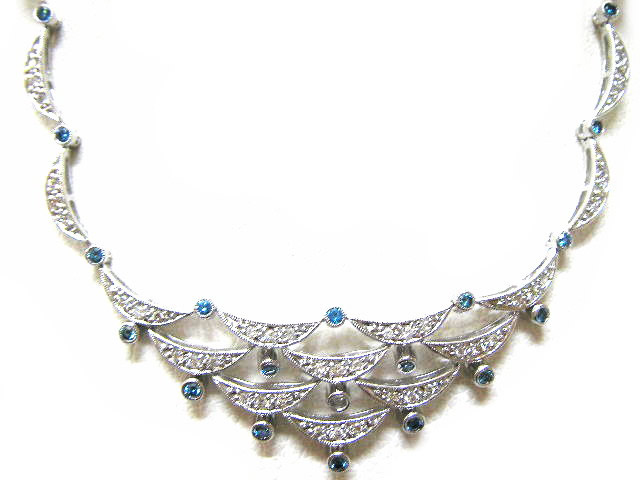 necklace diamond 18WG