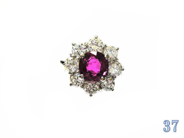 リング ルビー PT