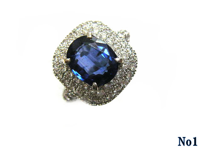 ring sapphire PT Product Image 1