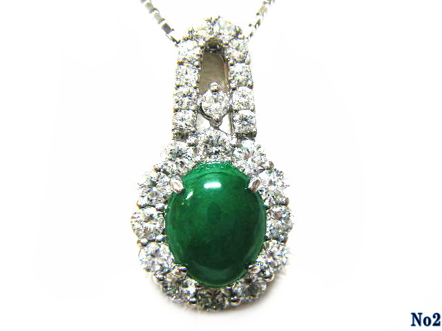 pendant necklace jade PT