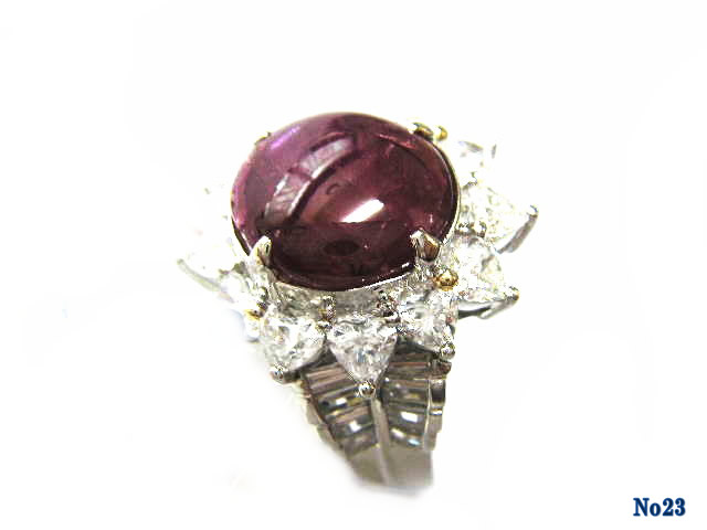 ring star ruby PT