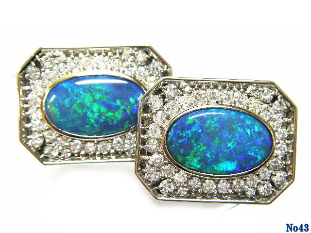 cufflinks opal PT