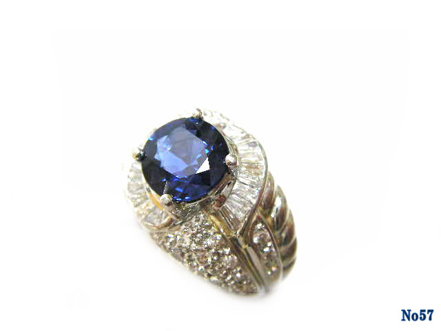 リング サファイア PT