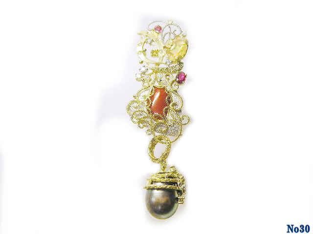 brooch pearl K/P Product Image 1