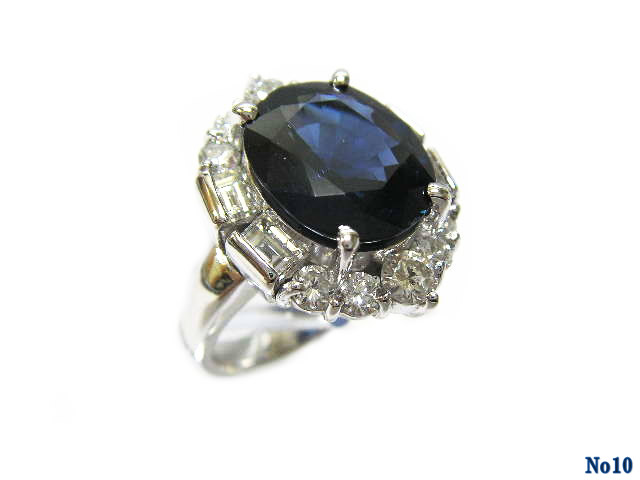 ring sapphire PT