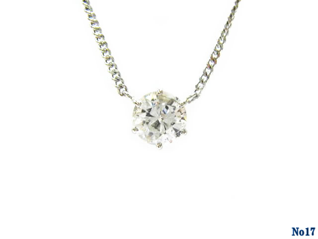 pendant necklace diamond PT