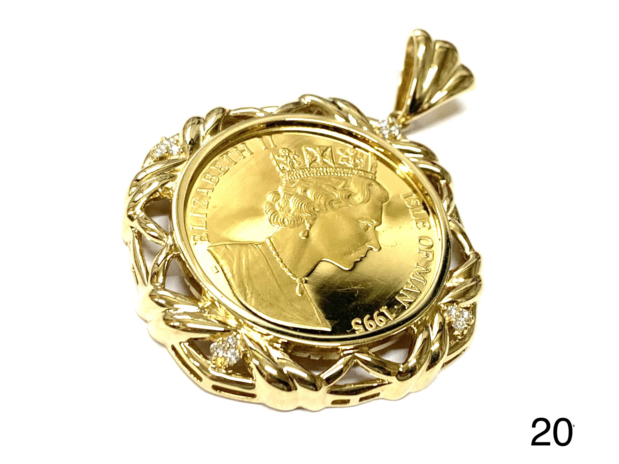 pendant diamond K24