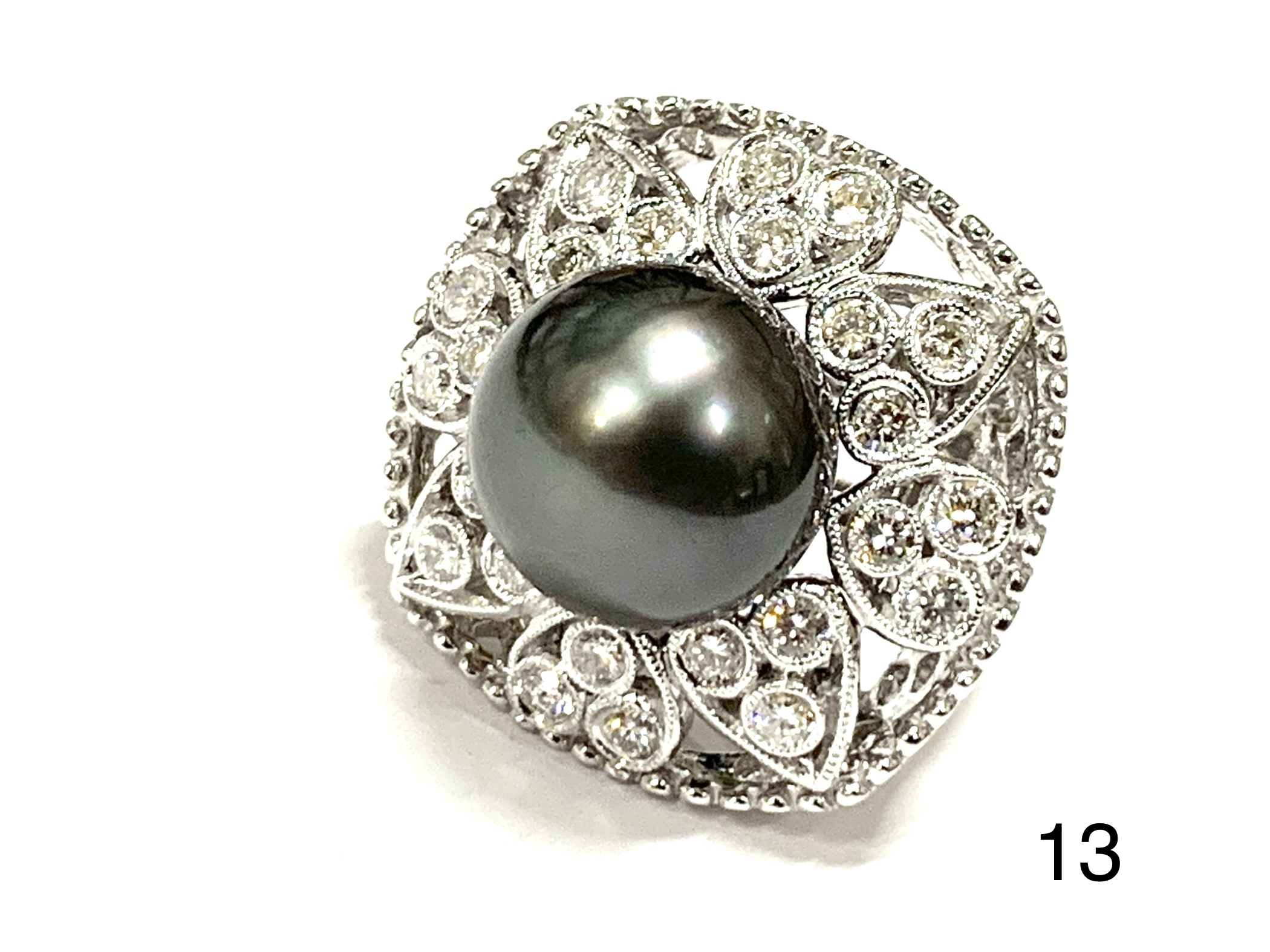 リング タヒチパール 18WG