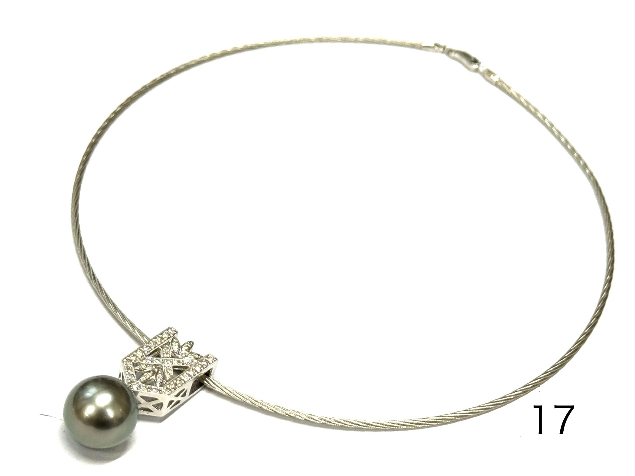 pendant necklace tahitian pearl 