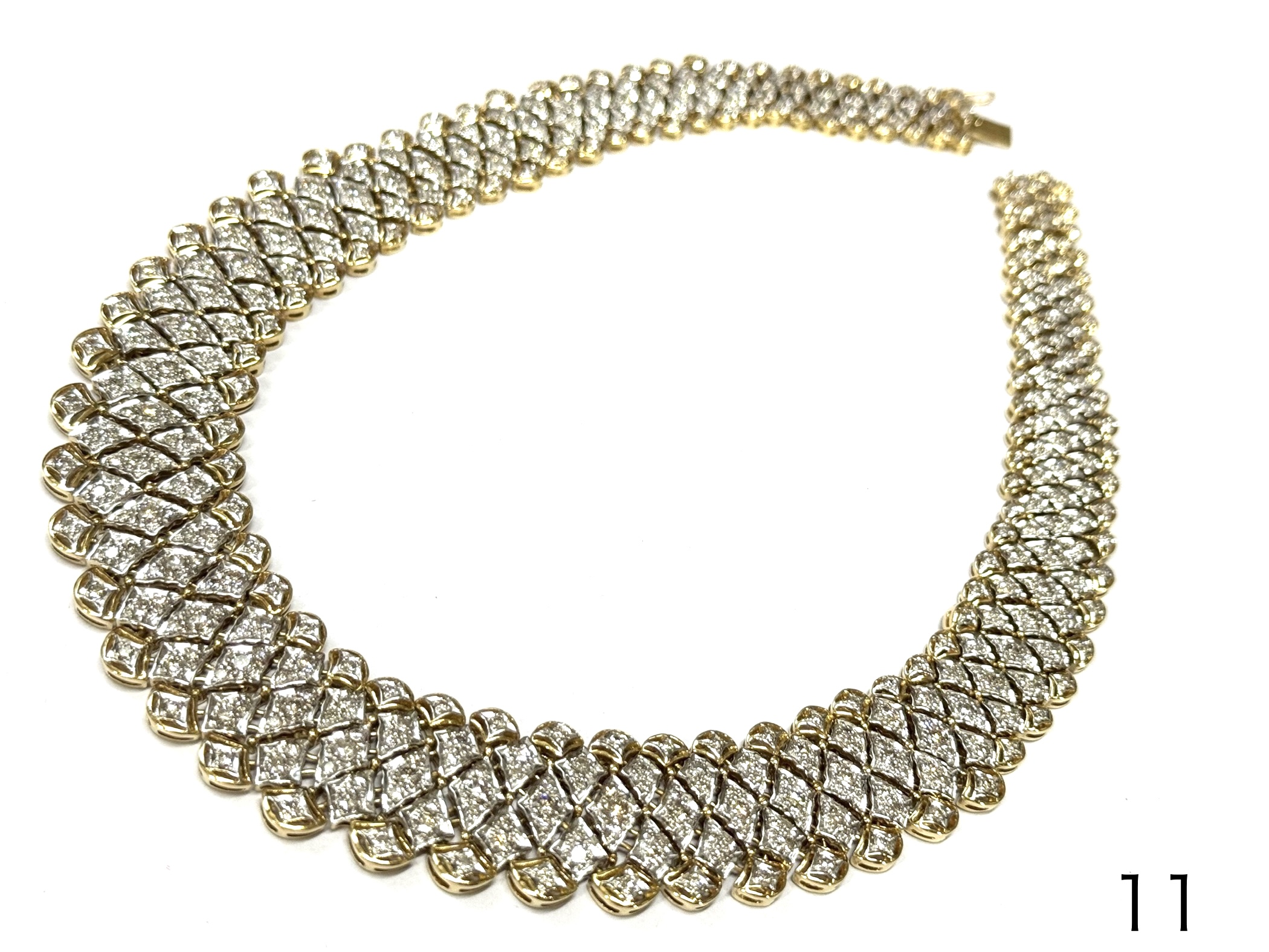 necklace diamond K18