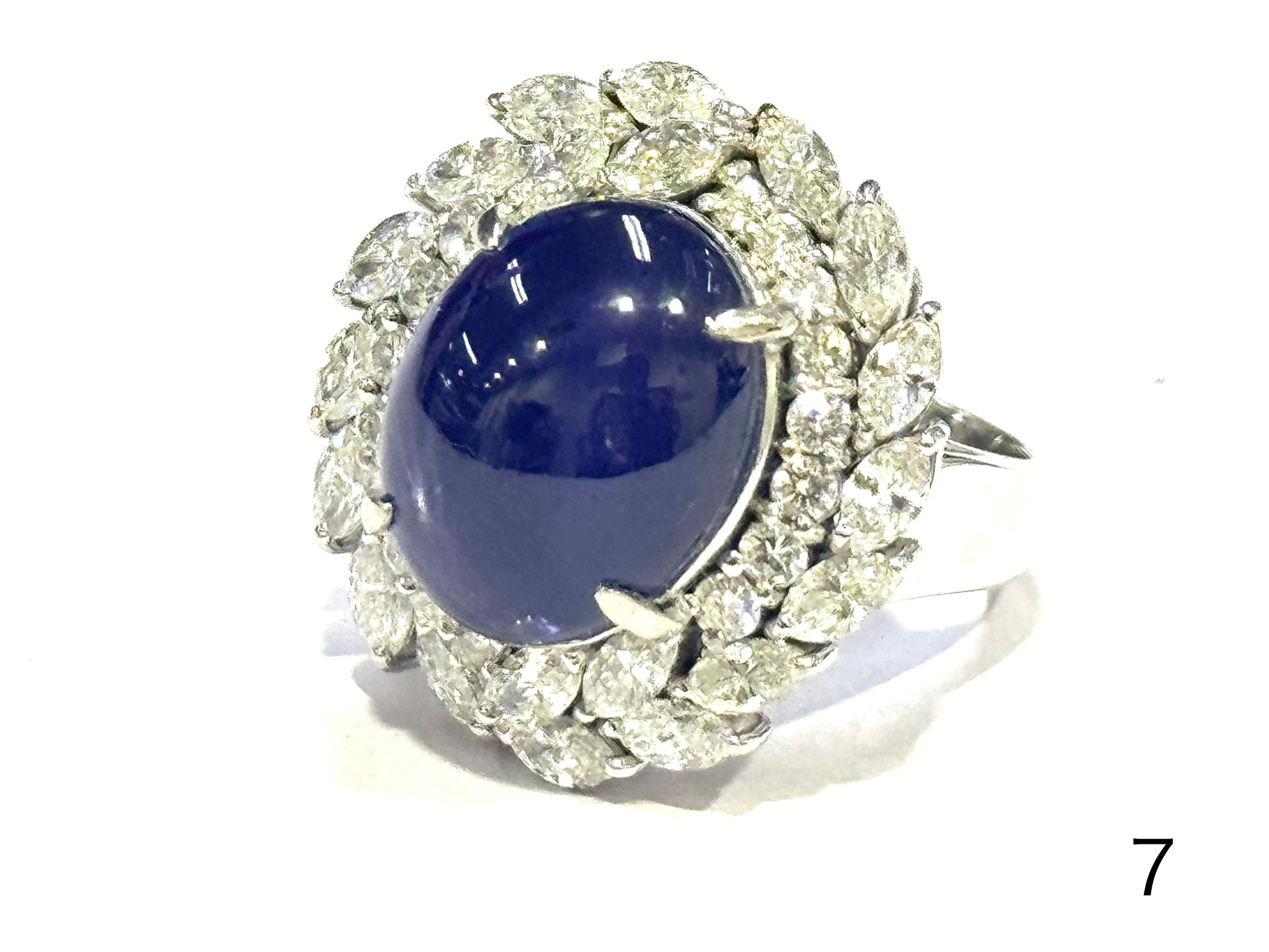 ring star sapphire PT