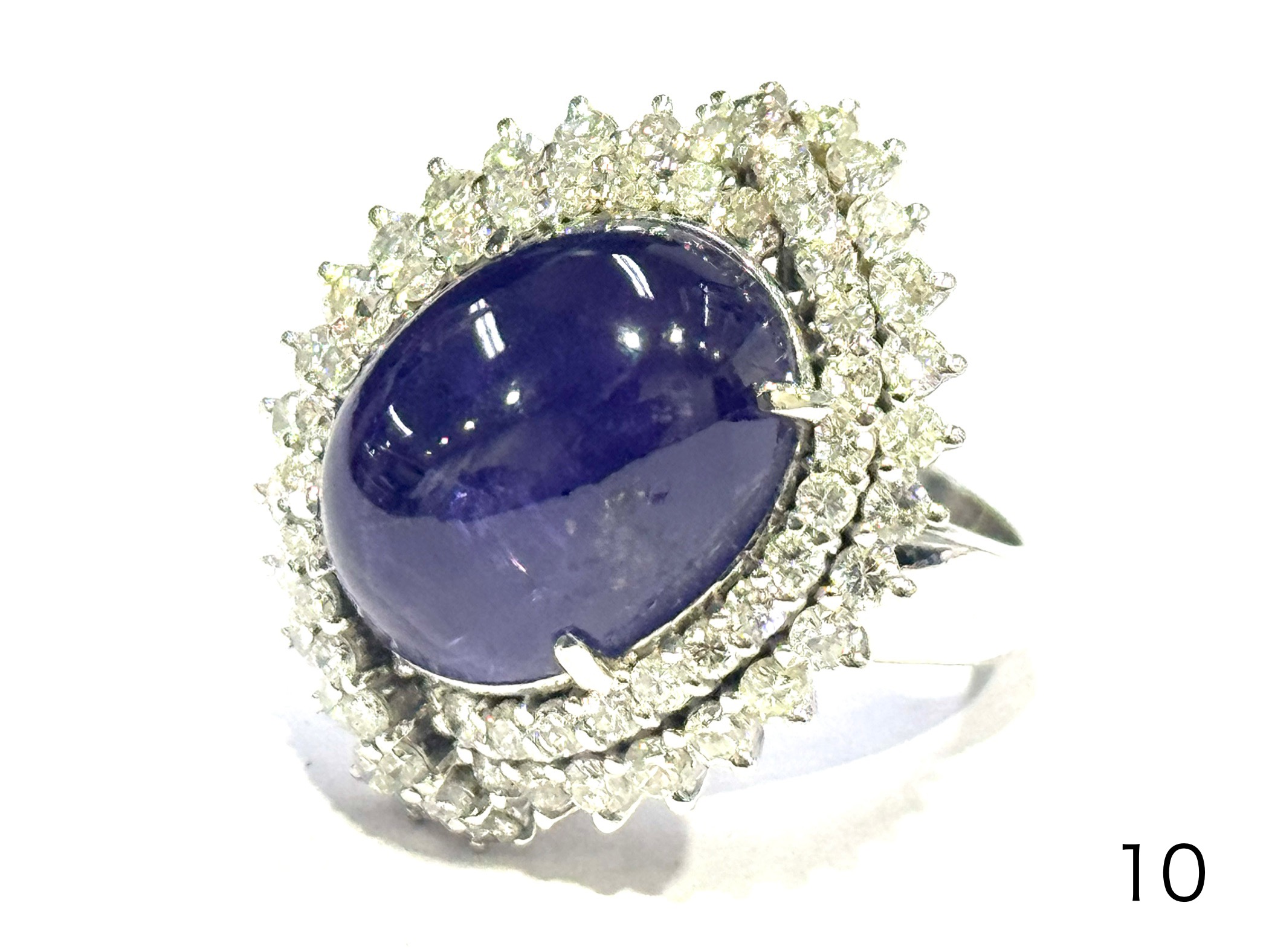 リング スターサファイア PT