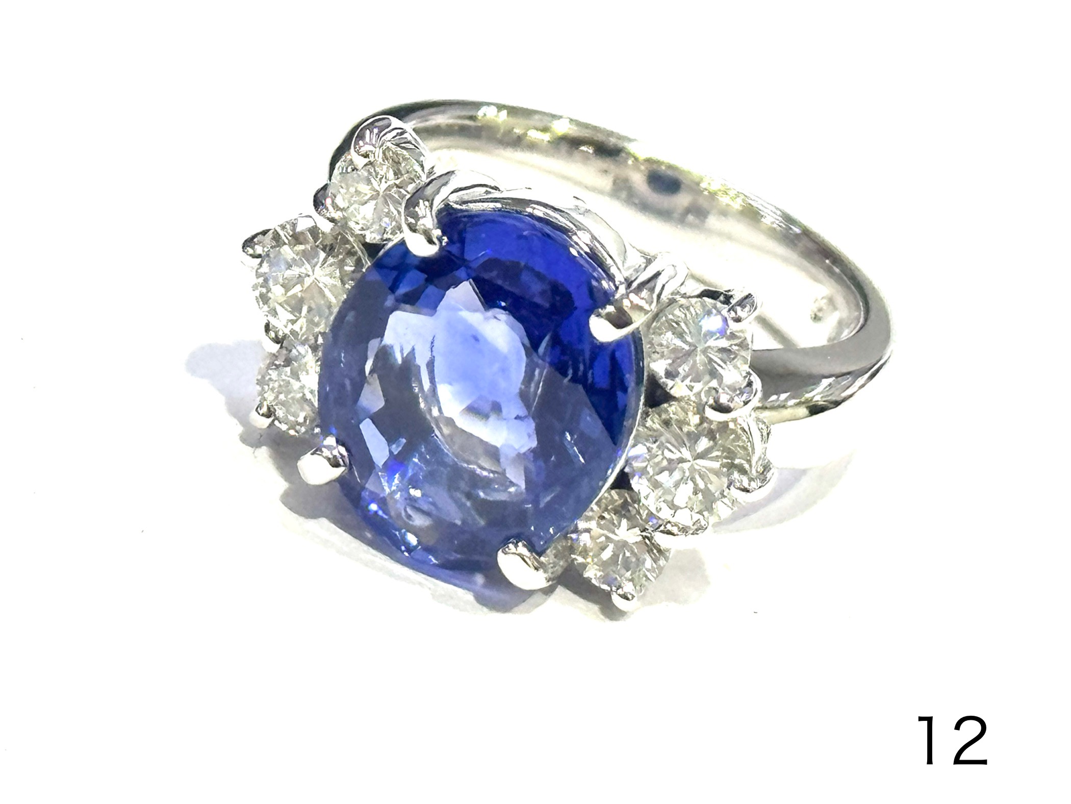 ring sapphire PT